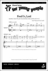 Feed Us Lord Two-Part choral sheet music cover